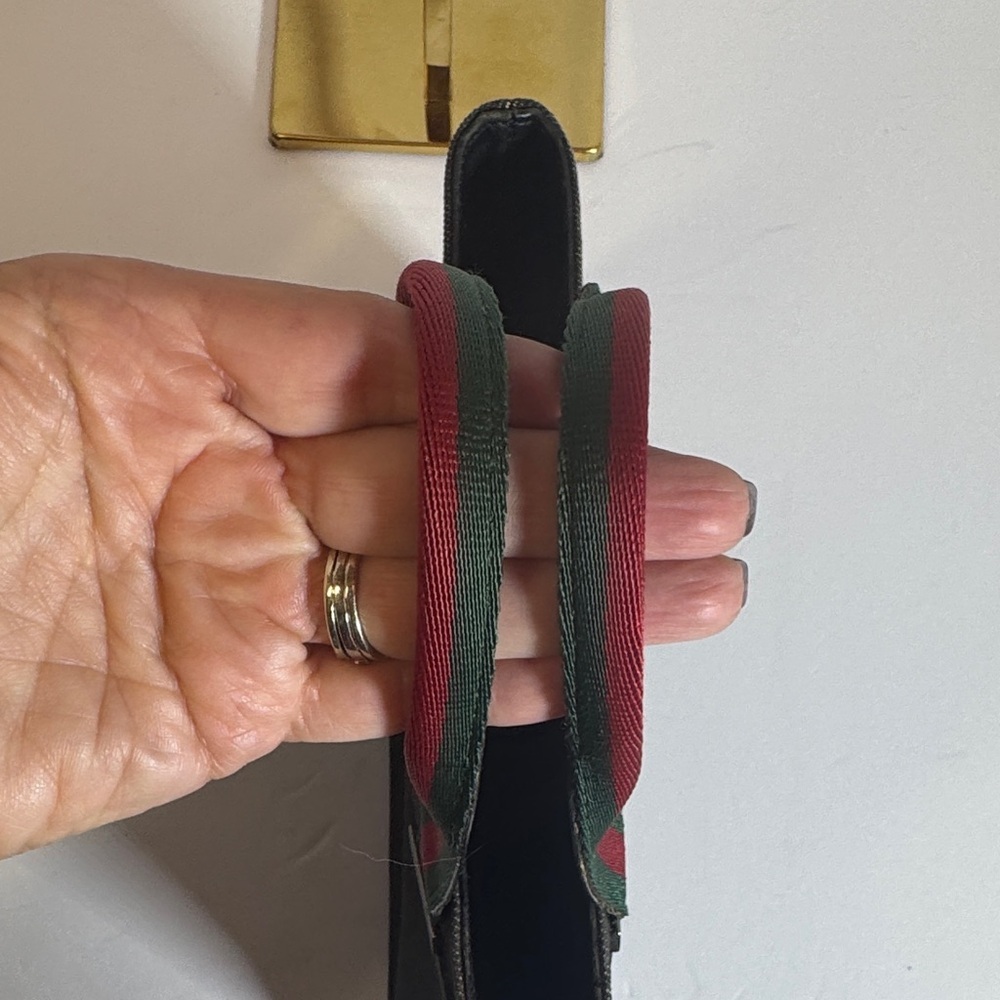 Black Denim Gucci Tote Bag - Picture 10 of 16
